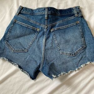 Abercrombie & Fitch Curve Love High Rise Mom Shorts